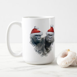 Glad gorilla jul kaffemugg