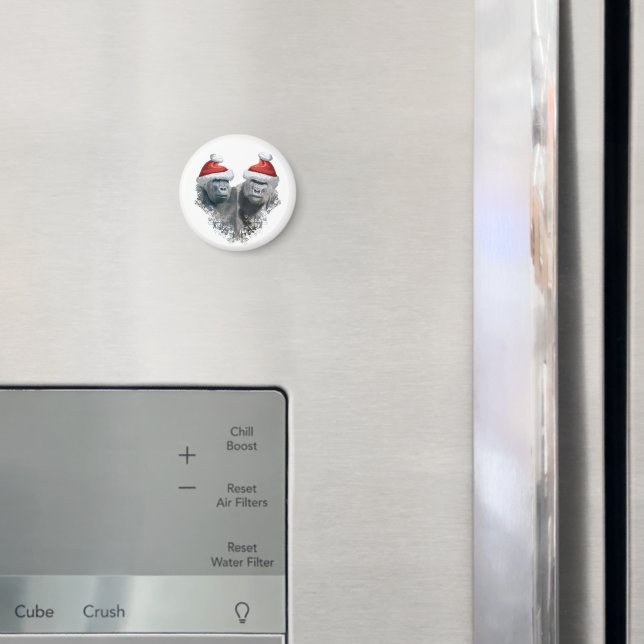 Glad gorilla jul magnet (In Situ (Fridge))