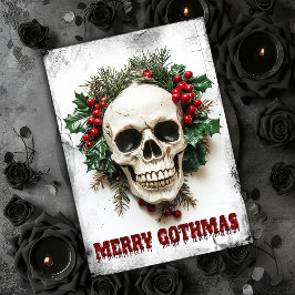 Glad Gothmas Julkort Tack Kort