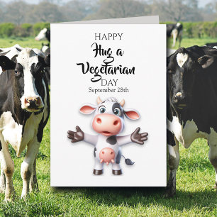 Glad Grattis till en Vegetarian Dag! Kort