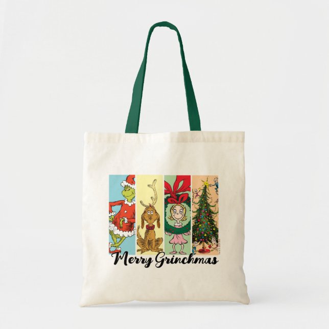 Glad Grinchjul Höstsamling Tygkasse (Framsidan)