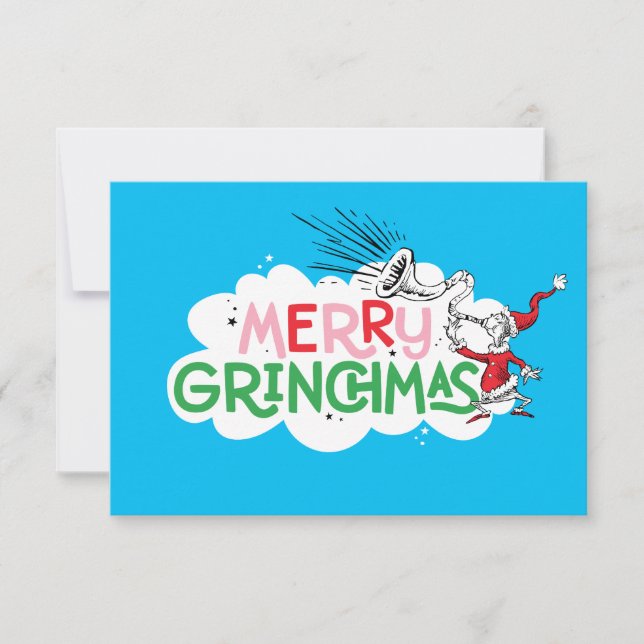 Glad Grinchmas Herr Grinch Kort (Framsida)