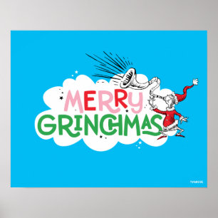 Glad Grinchmas Herr Grinch Poster