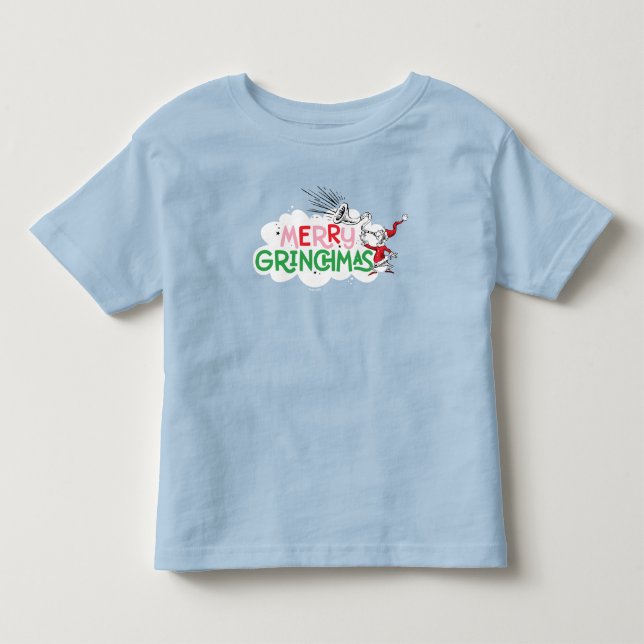 Glad Grinchmas Herr Grinch T Shirt (Framsida)