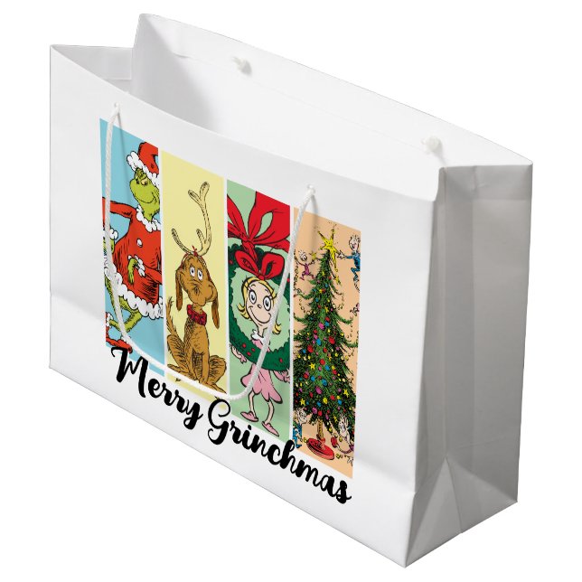 Glad Grinchmas Högtidskollage (Framsidan Vinklad)