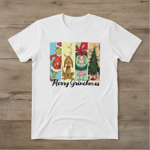 Glad Grinchmas Högtidskollage T Shirt