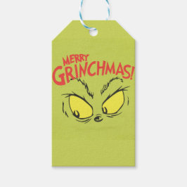 💚 glad grinchmas | Rolig jultee | Presentetikett