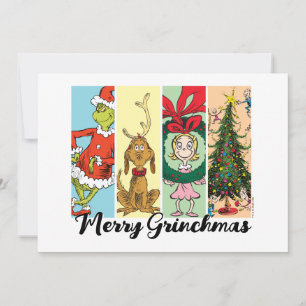 Glad Grinchmas semester collage Julkort