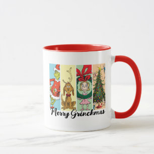 Glad Grinchmas semester collage Mugg