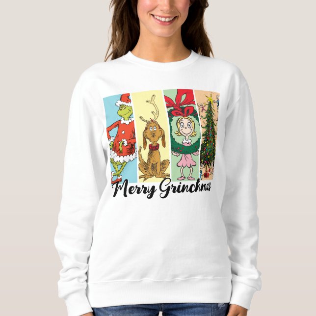 Glad Grinchmas semester collage T Shirt (Framsida)