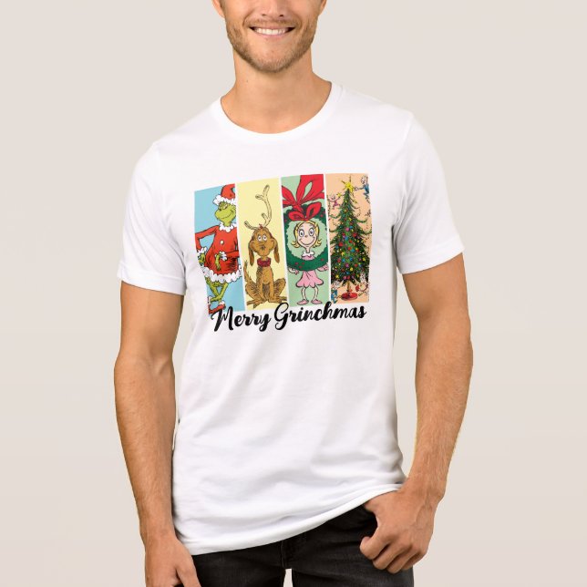 Glad Grinchmas semester collage T Shirt (Framsida)