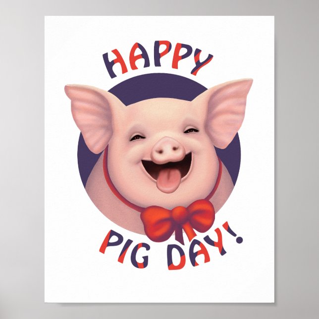 Glad Grisfirande! Poster (Framsidan)