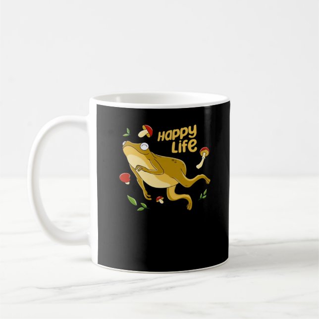Glad Groda Essential Minimal Design Kaffemugg (Vänster)