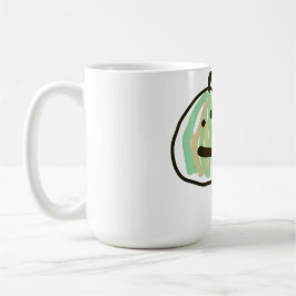 Glad Grön Jack o Lykta Svart Katt Kaffemugg