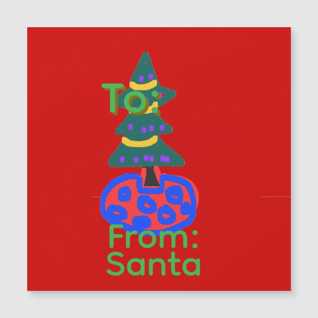 Glad Grön Namn Jul  (Framsida)