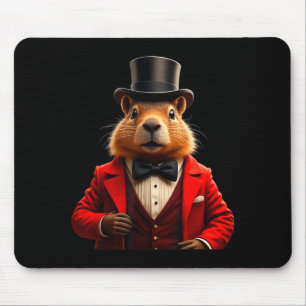 Glad Groundhog Day 2025 Groundhog Gentleman Hat Musmatta