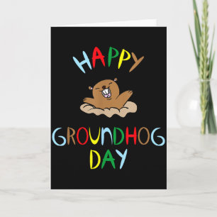 Glad Groundhog Day 2026 Kort