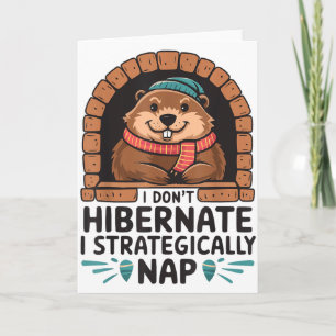 Glad Groundhog Day Murmeldjur Djur Groundhog Kärle Kort
