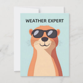Glad Groundhog Day Söt Färgstark Jordpunghörda Julkort