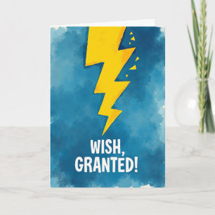 Glad gul flash-kort kort