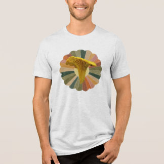Glad Gul Kantarell Svamp T Shirt