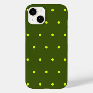 glad gult polka dots