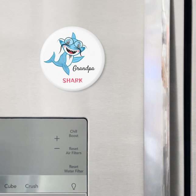 Glad Haj Familj Farfar Haj Magnet (In Situ (Fridge))