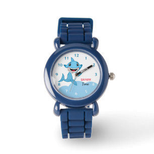 Glad Haj Familj Hajtid Armbandsur