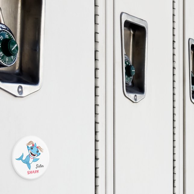 Glad Haj Familj Syster Haj Magnet (In Situ (Locker))