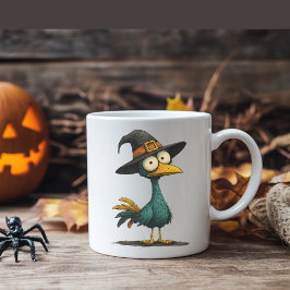 Glad Hallolärare Rolig och rolig Halloween  Kaffemugg