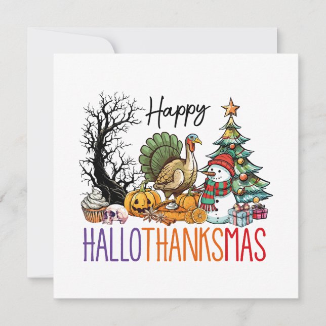 Glad Hallothanksmas Clipart (Framsida)