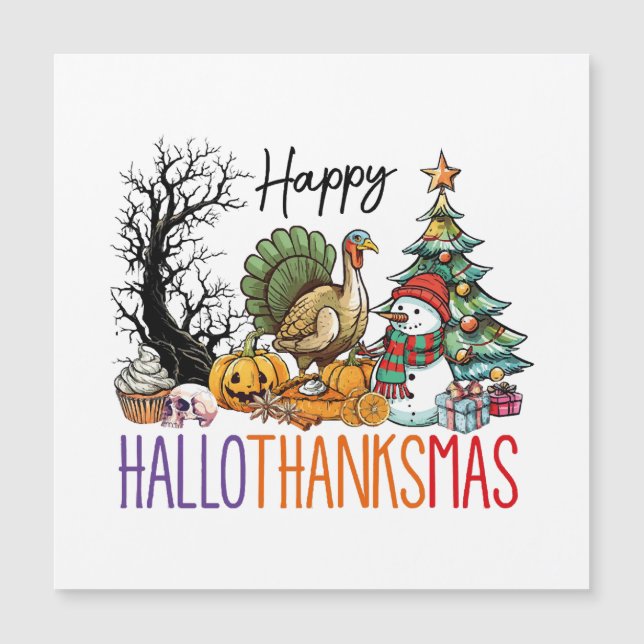 Glad Hallothanksmas Clipart (Framsida)