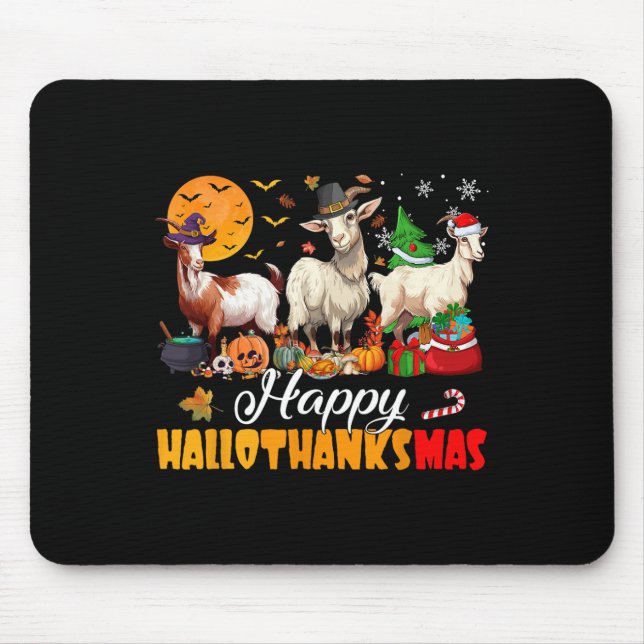 Glad Hallothanksmas Get Halloween Thanksgiving C Musmatta (Framsidan)