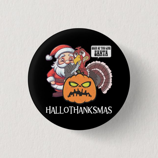 Glad Hallothanksmas Knapp (Framsida)