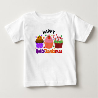 glad hallothanksmas t shirt