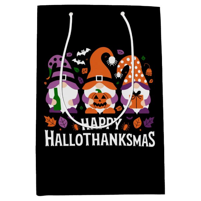 Glad Hallothanksmas Tomte Älskare God Jul (Framsidan)