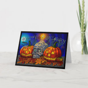 Glad Halloween ‘24 - Välkomstkort Kort