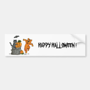 Glad Halloween! 5 Bildekal