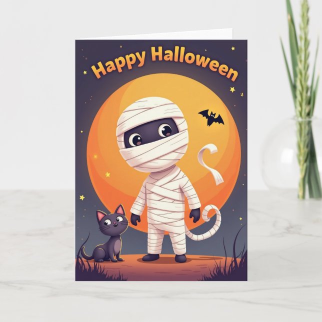 Glad Halloween-aktivitetskort Kort (Framsida)
