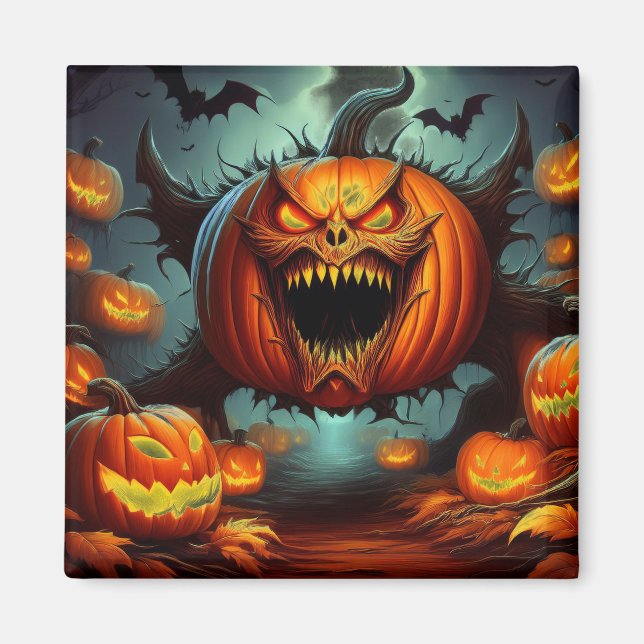 Glad Halloween alla Magnet (Framsidan)
