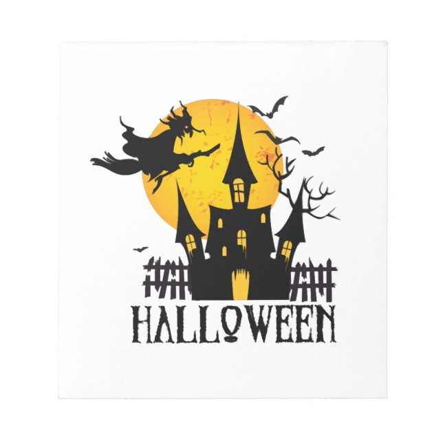 Glad Halloween Anteckningsblock (Framsida)