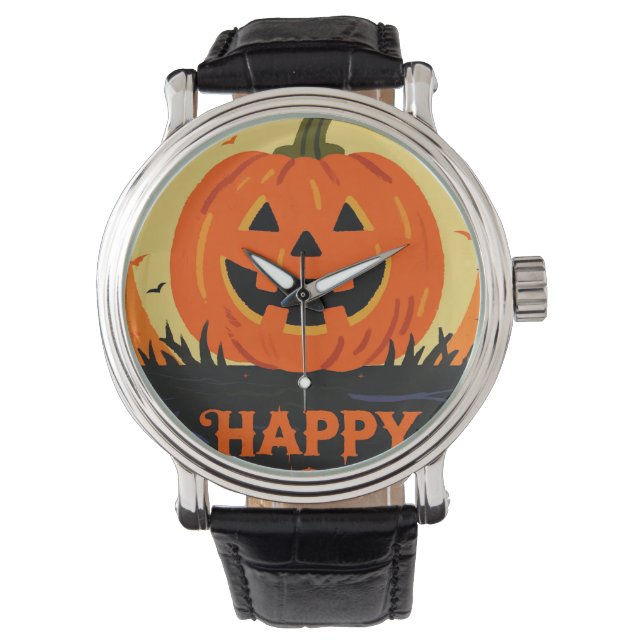 Glad Halloween Armbandsur (Framsida)
