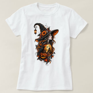 Glad Halloween Ät Drick Skräck Ringar T-Shirt