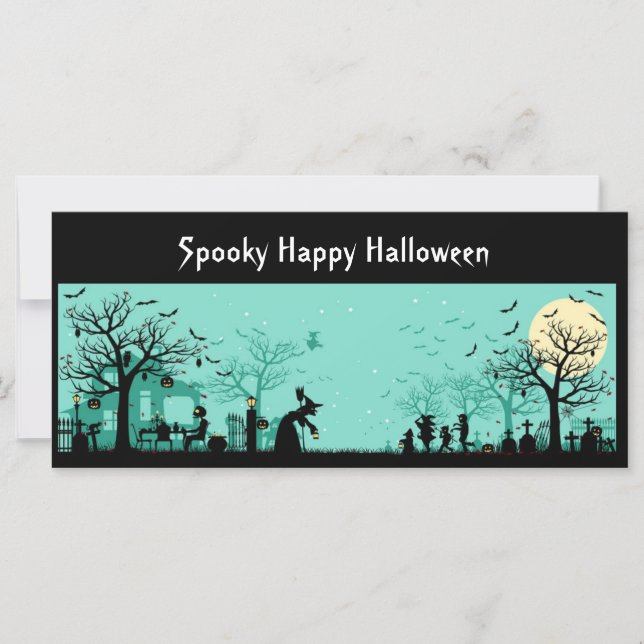 Glad Halloween-bakgrund (Framsida)