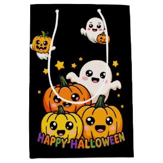 Glad Halloween Bus eller Behandla Godispåse