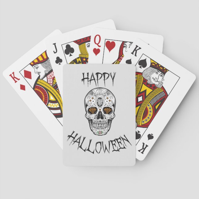 Glad Halloween Casinokort (Baksidan)