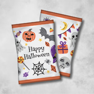 Glad Halloween Chipspåseomslag/Godis SID Reklamblad
