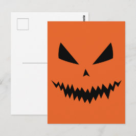 Glad Halloween Cool läskig Jack O'Lantern pumpa Vykort