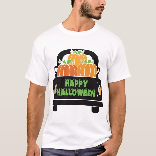 Glad Halloween-dag 2021 kostym T Shirt (Framsida)