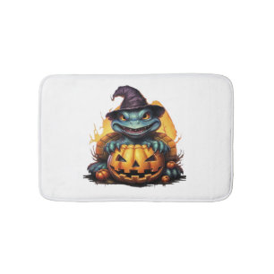Glad Halloween-dag - Rollig Halloween Klassisk T-S Badrumsmatta